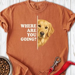 Following Golden Retriever Premium Tee Gift For Dog Lover