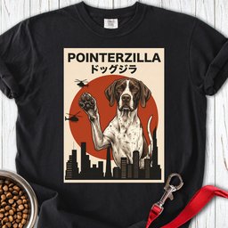 English Pointer Pointerzilla Premium Tee Gift For Dog Lover