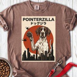 English Pointer Pointerzilla Premium Tee Gift For Dog Lover