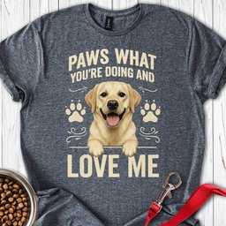 Funny Love Me Labrador T Shirt Gift For Dog Lover