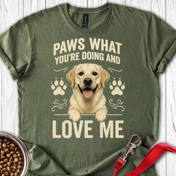 Funny Love Me Labrador T Shirt Gift For Dog Lover