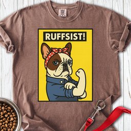French Bulldog Rosie The Riveter Premium Tee Gift For Dog Lover