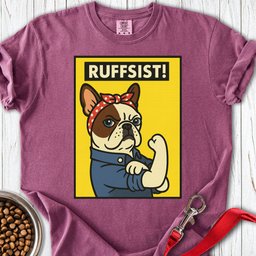 French Bulldog Rosie The Riveter Premium Tee Gift For Dog Lover
