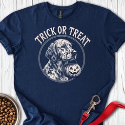 English Setter Trick Or Treat T Shirt Gift For Dog Lover