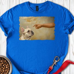God Creates Cream French Bulldog T Shirt Gift For Dog Lover