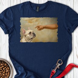 God Creates Cream French Bulldog T Shirt Gift For Dog Lover