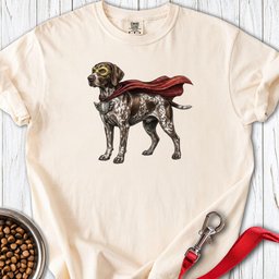 German Shorthaired Pointer Superhero Premium Tee Gift For Dog Lover