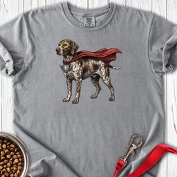 German Shorthaired Pointer Superhero Premium Tee Gift For Dog Lover