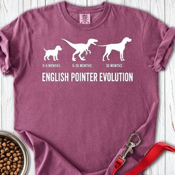 English Pointer Evolution Premium Tee Gift For Dog Lover