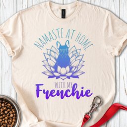 French Bulldog Yoga T Shirt Gift For Dog Lover