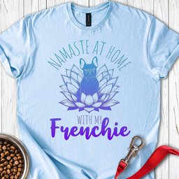 French Bulldog Yoga T Shirt Gift For Dog Lover