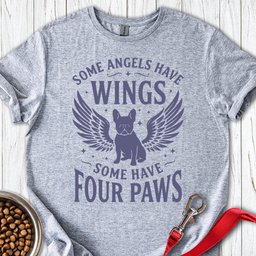 Frenchie Rainbow Bridge T Shirt Gift For Dog Lover