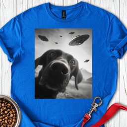 Funny Labrador Ufo T Shirt Gift For Dog Lover
