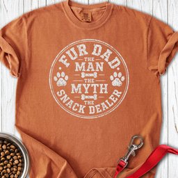 Fur Dad Premium Tee Gift For Dad
