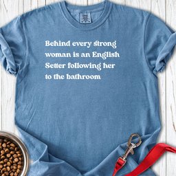English Setter Strong Woman Premium Tee Gift For Women