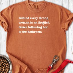 English Setter Strong Woman Premium Tee Gift For Women