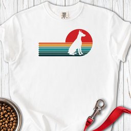 Doberman Retro Premium Tee Gift For Dog Lover