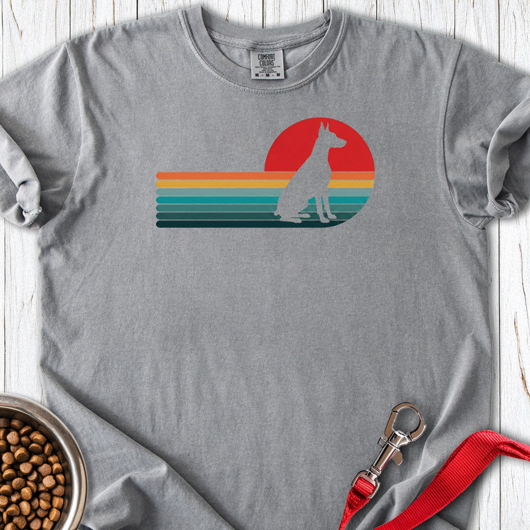 Doberman Retro Premium Tee Gift For Dog Lover
