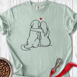 Golden Retriever Love Premium Tee Gift For Dog Lover