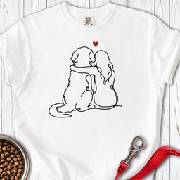 Golden Retriever Love Premium Tee Gift For Dog Lover