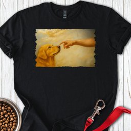 God Creates Goldie T Shirt Gift For Dog Lover