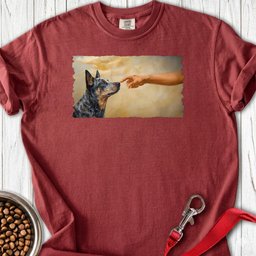 God Creates Blue Heeler Premium Tee Gift For Dog Lover
