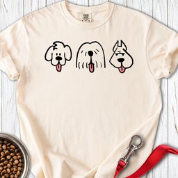 Dog Doodles Premium Tee Gift For Dog Lover