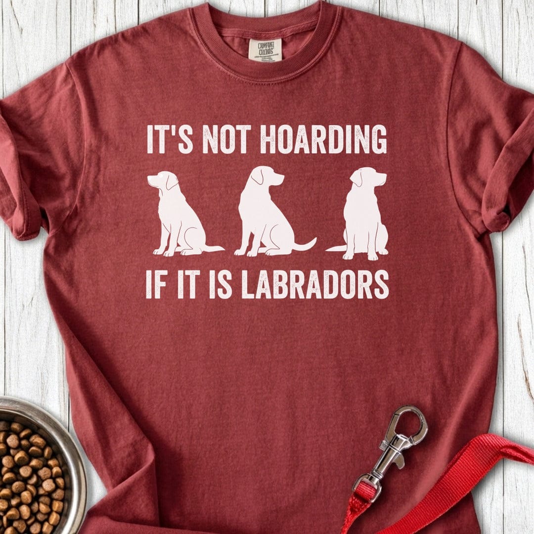 Hoarding Labradors Premium Tee Gift For Dog Lover