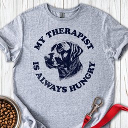 Hungry Therapist Labrador T Shirt Gift For Dog Lover