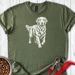 Golden Retriever Graphic T Shirt Gift For Dog Lover