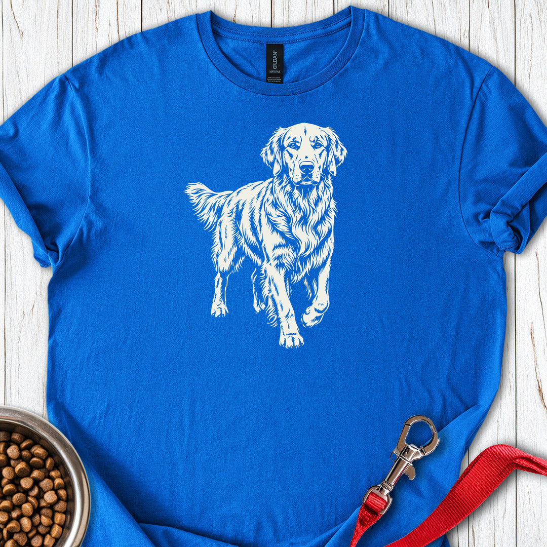 Golden Retriever Graphic T Shirt Gift For Dog Lover
