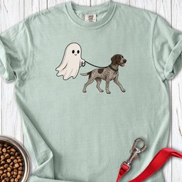 German Shorthaired Pointer Halloween Ghost Premium Tee Gift For Dog Lover