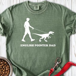 English Pointer Dad Premium Tee Gift For Dad