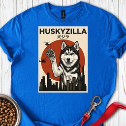 Huskyzilla T Shirt Gift For Dog Lover