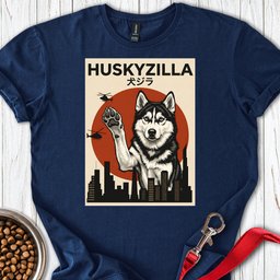 Huskyzilla T Shirt Gift For Dog Lover