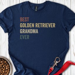 Golden Retriever Grandma T Shirt Gift For Grandma