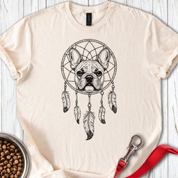French Bulldog Dreamcatcher T Shirt Gift For Dog Lover