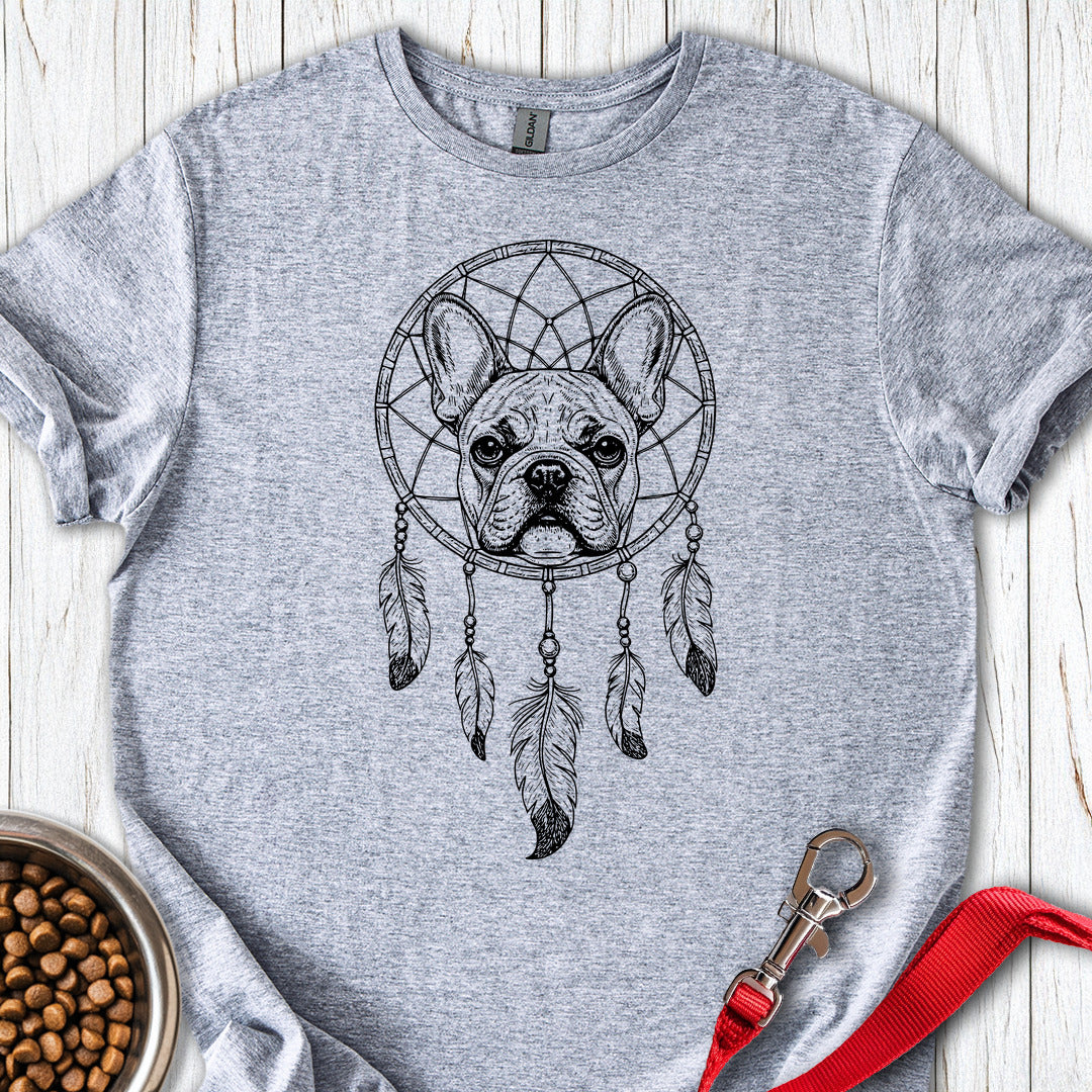 French Bulldog Dreamcatcher T Shirt Gift For Dog Lover