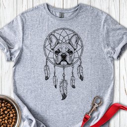 French Bulldog Dreamcatcher T Shirt Gift For Dog Lover