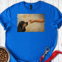 God Creates Black Tan Cocker Spaniel T Shirt Gift For Dog Lover