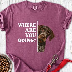 German Wirehaired Pointer Alert Premium Tee Gift For Dog Lover