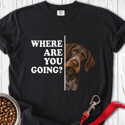 German Wirehaired Pointer Alert Premium Tee Gift For Dog Lover