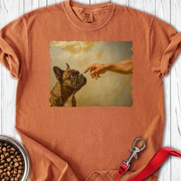 God Creates Frenchie Premium Tee Gift For Dog Lover