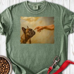 God Creates Frenchie Premium Tee Gift For Dog Lover