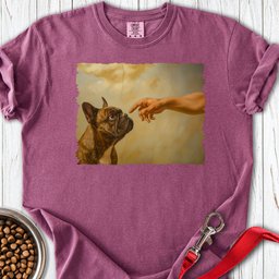 God Creates Frenchie Premium Tee Gift For Dog Lover