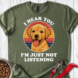 Funny Yellow Labrador Puppy T Shirt Gift For Dog Lover