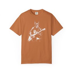 Doberman Guitar Premium Tee Gift For Dog Lover