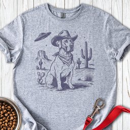 Great Dane Cowboy Ufo T Shirt Gift For Dog Lover