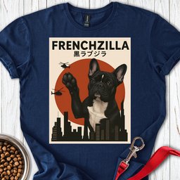 Frenchzilla T Shirt Gift For Dog Lover