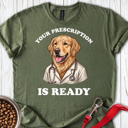 Golden Retriever Therapy T Shirt Gift For Dog Lover